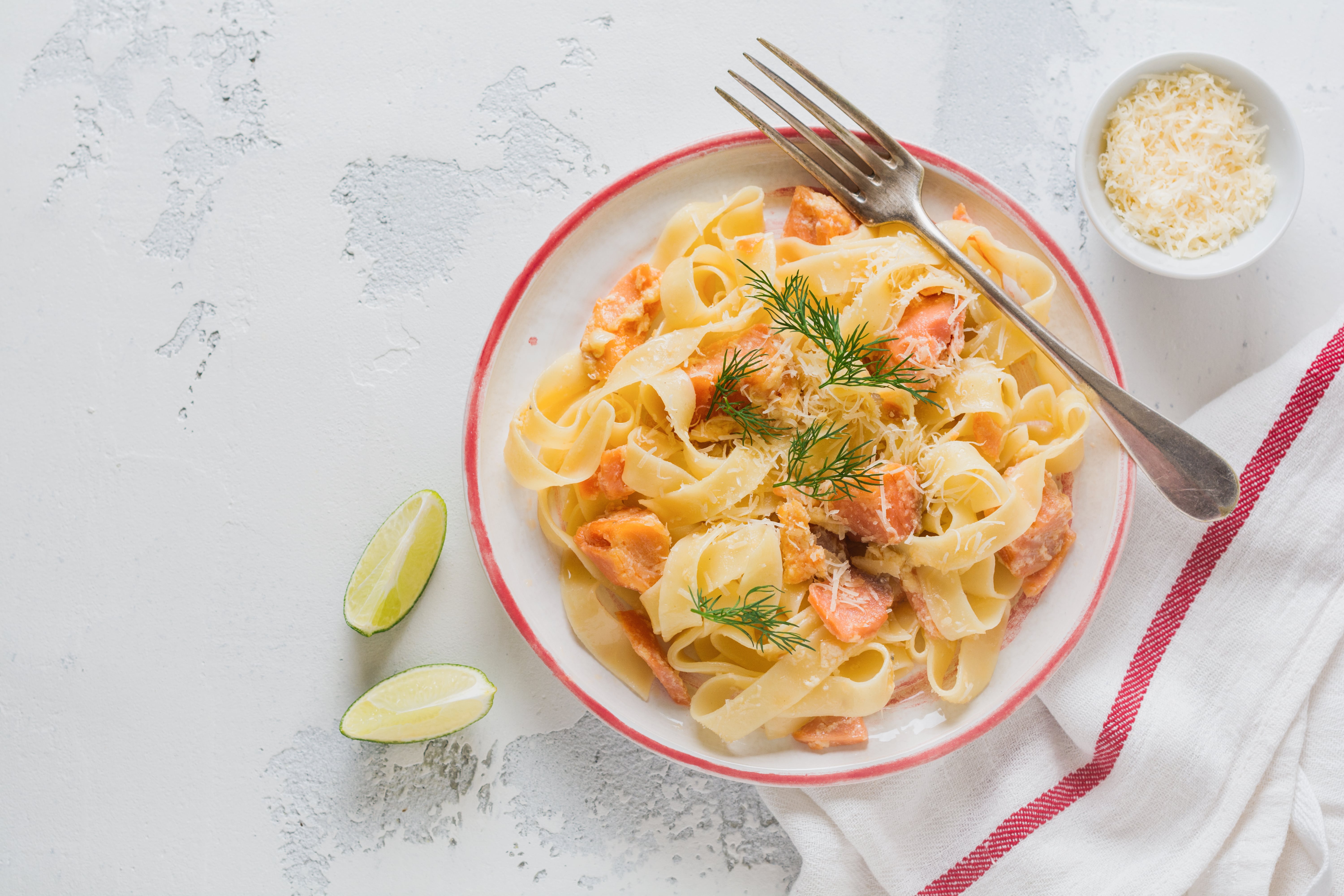 High Protein Salmon Pasta Recipe — Unimeal