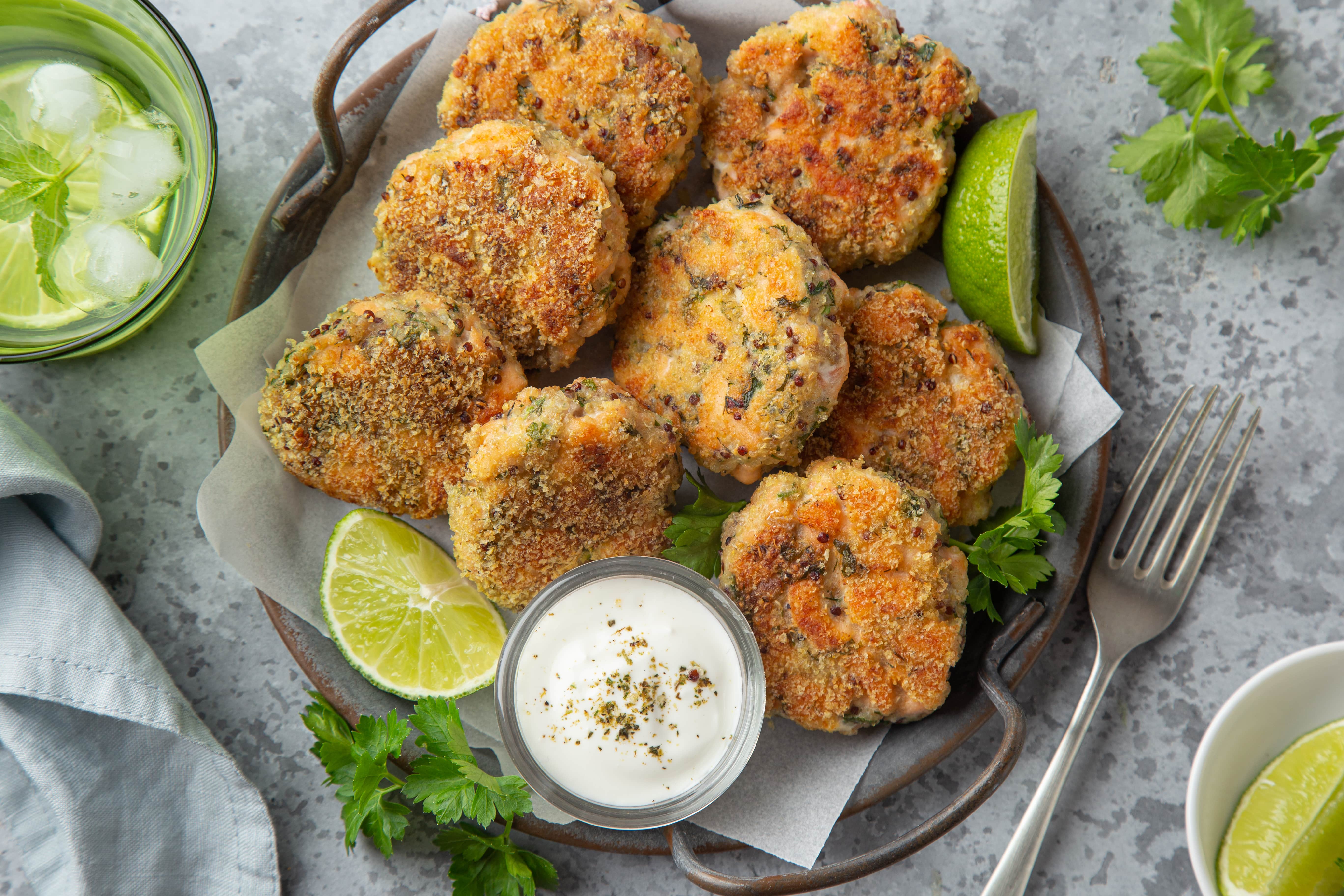 Salmon patties-image
